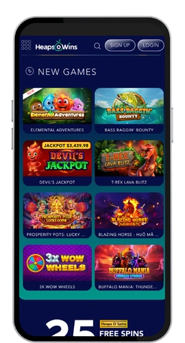 HeapsOWins Casino oficial