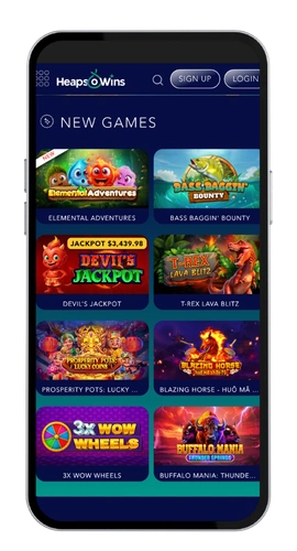 HeapsOWins casino aplicación